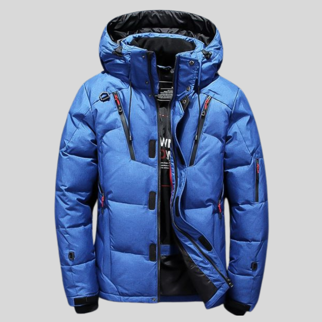 Charming hooded winter coat for ultimate warmth and timeless elegance | Marcel
