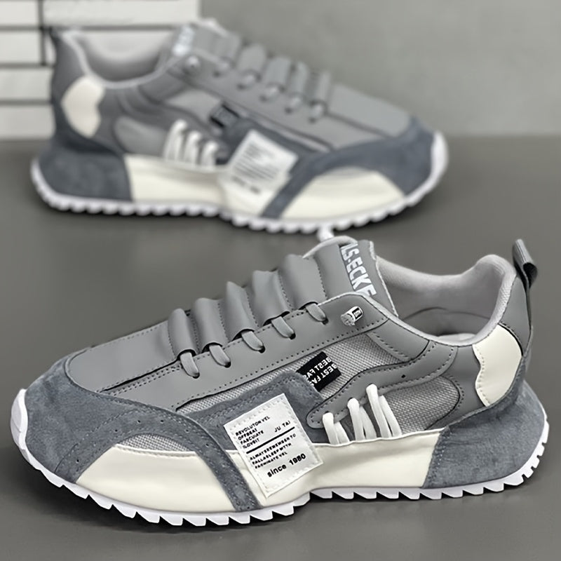Men's Platform Shoes | Comfortable & Trendy | For Hiking & Jogging | All-Season Lacing Shoe