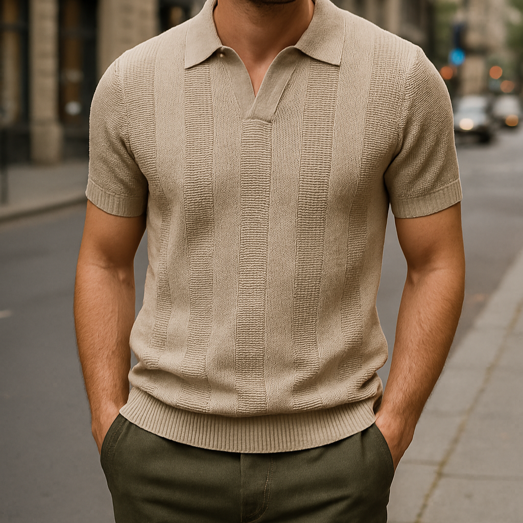 Men's Polo Shirt | Breathable & High Quality | Classic & Casual | Knitted Design