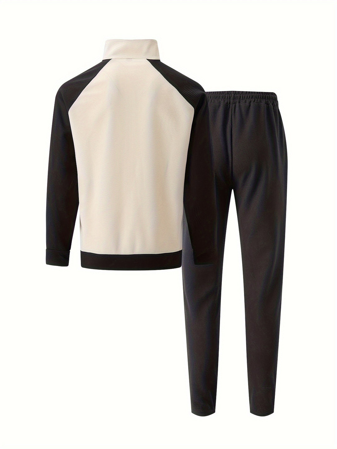 Men's Tracksuit | Sporty & Comfortable | Color Block | Spring & Autumn