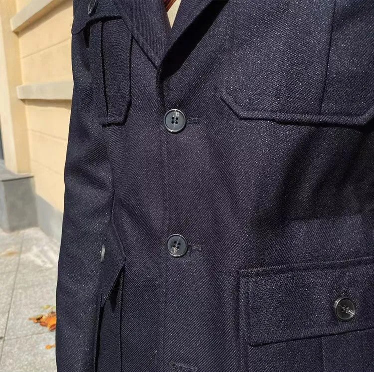 Elegant and unique men's summer coat with classic style and timeless design | Lucas