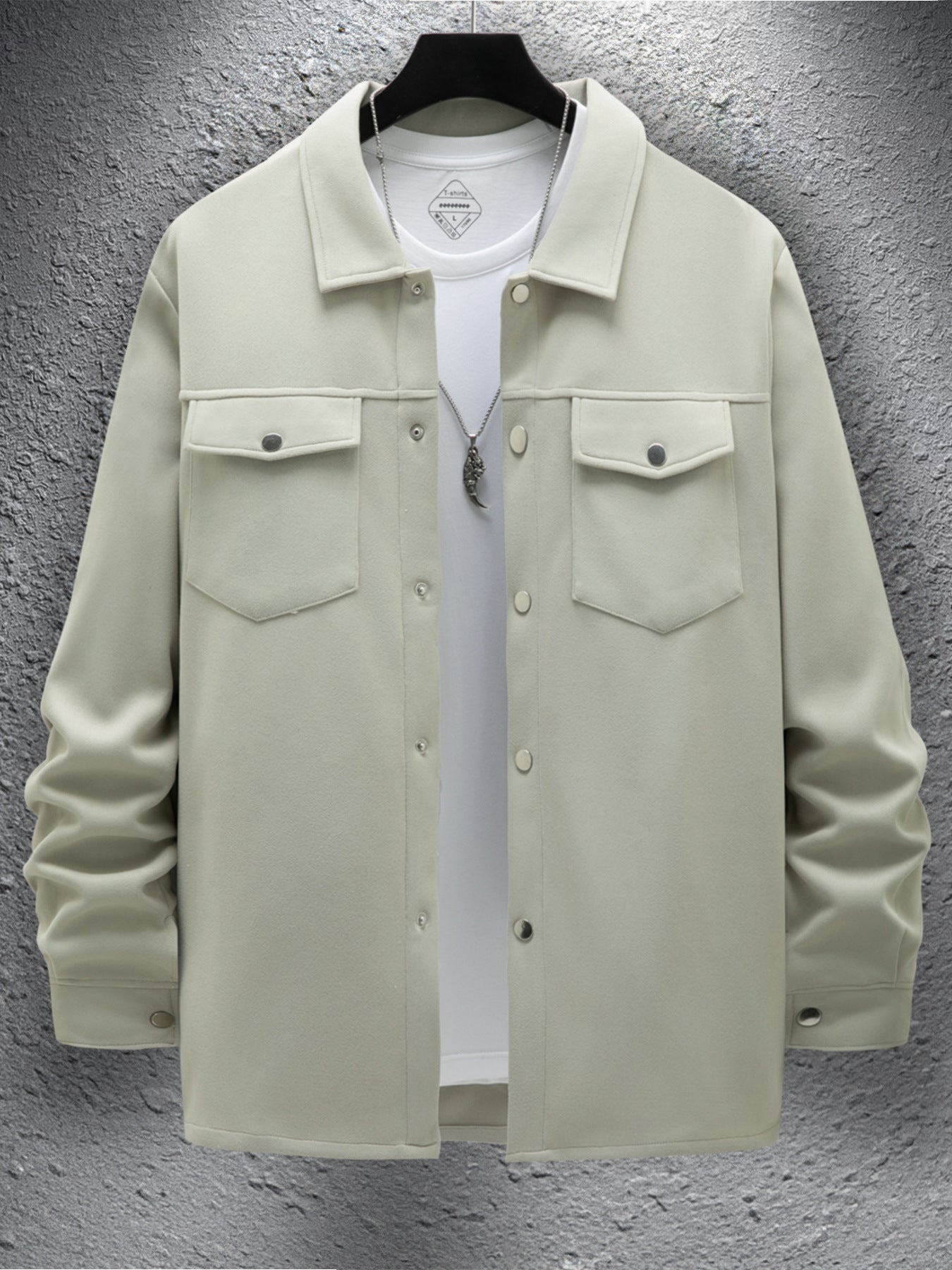 Effortlessly Stylish Light and Luxurious Slim-Fit Blazer with Double Pockets for Men | Stijn