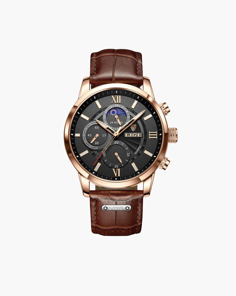 Classic waterproof watch for men with timeless style and top quality | Jason