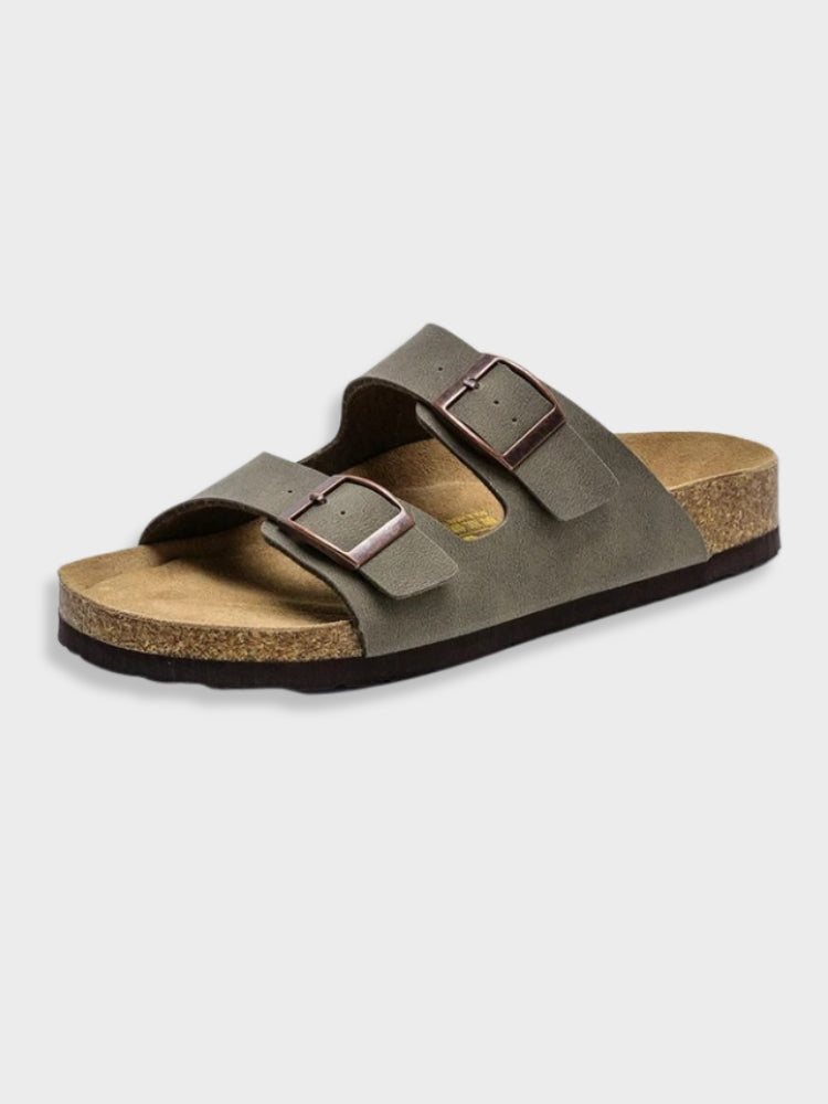 Classic cork sandals for men with comfortable fit and retro style | Hendrik