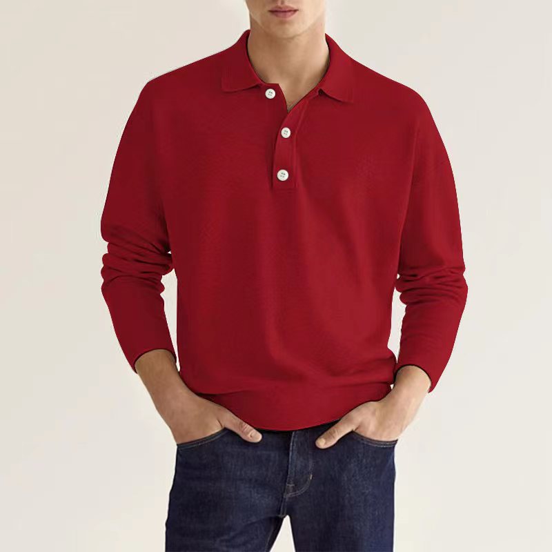 Men's Polo Sweater | Timeless & Casual | Soft Fabric Blend | Comfortable fit