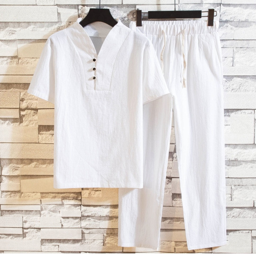 Premium summer set for men with effortless elegance and fresh vibes | Michiel