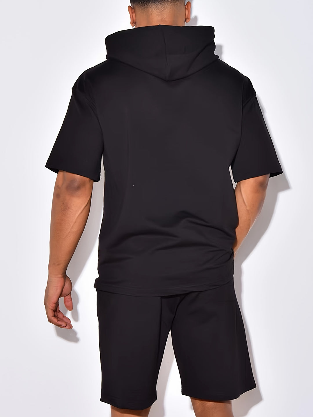 Sweatshirt & Shorts Set | Casual & Stylish | Modern Design | Men's