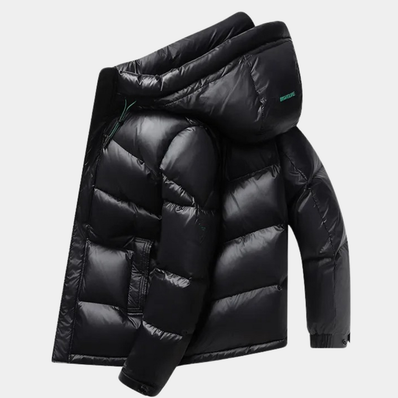 Cozy winter jacket for men with high-quality insulation and streamlined design | Hidde
