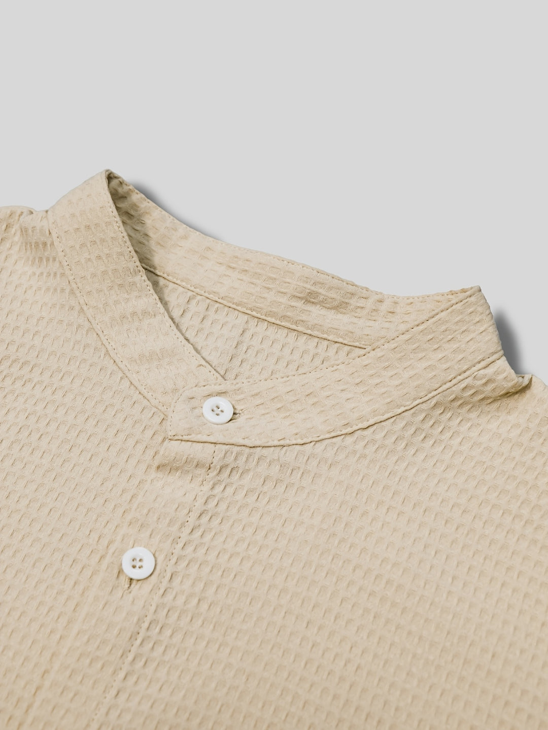 Men's Summer Set | Short-sleeve Shirt & Drawstring Trousers | Light & Stylish