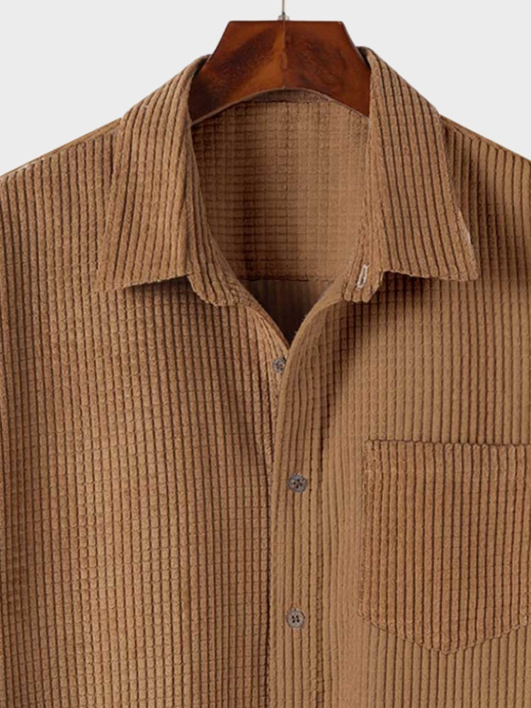 Men's corduroy summer set with relaxed comfort and timeless charm | Lasse
