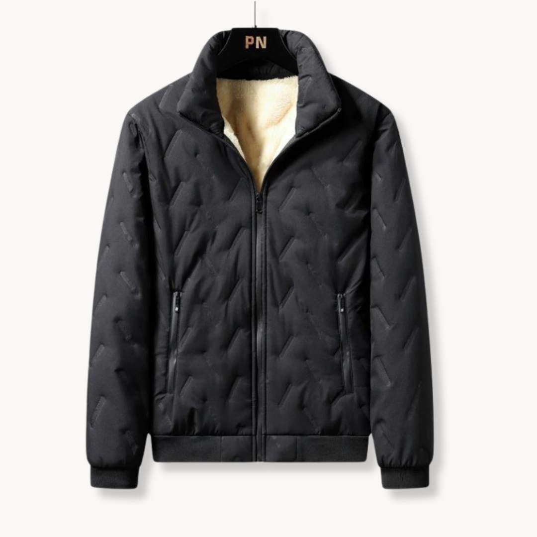 Luxury Kashmir down jacket for men with ultimate warmth and trendy style | Koen