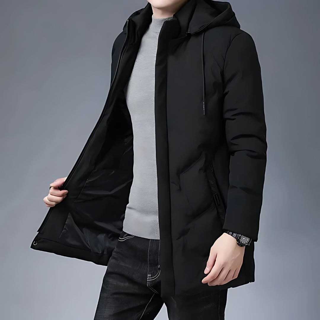 Insulated Winter Jacket with Practical Zip Pockets for Ultimate Warmth | Max
