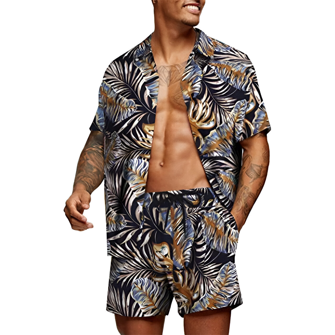 Men's Summer Set | Airy & Trendy | Beach & Casual Look