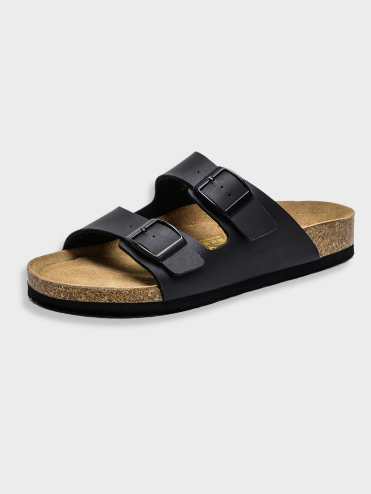 Classic cork sandals for men with comfortable fit and retro style | Hendrik