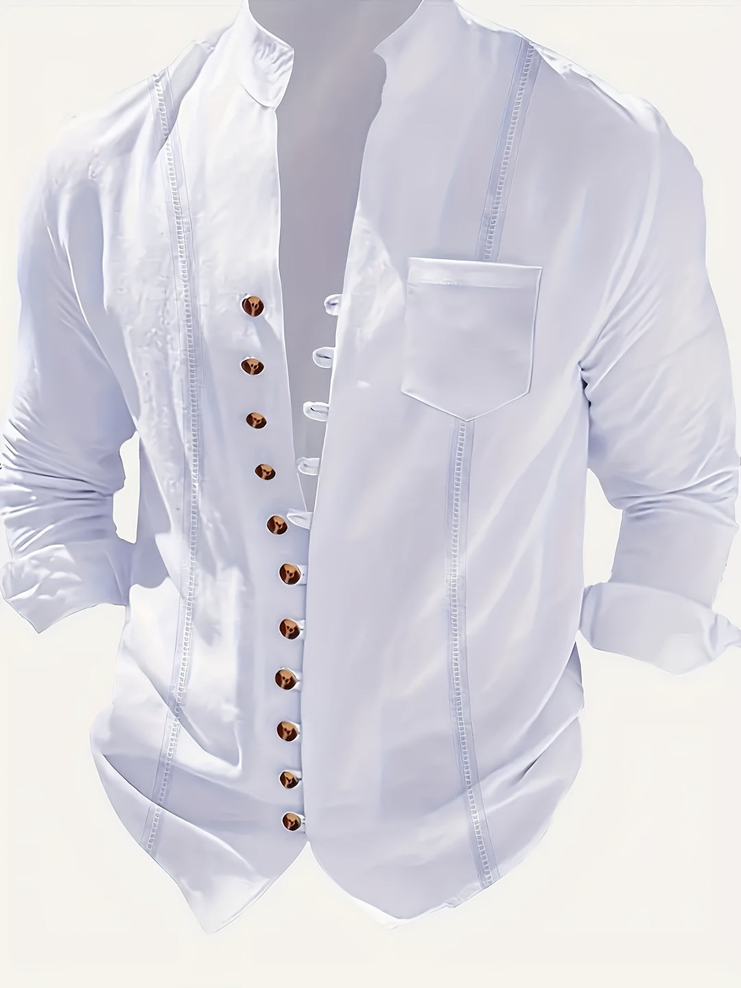 Men's Two-piece Suit | Casual Cotton Style | Airy & Fashionable for Spring & Autumn