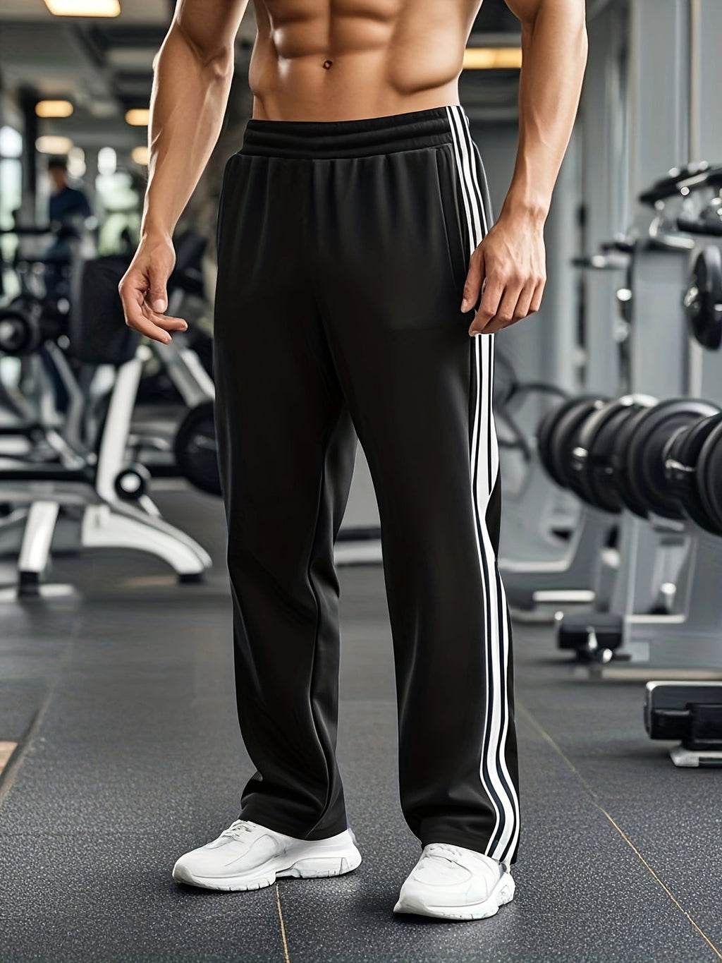 Men's Sports Pants | Breathable & Lightweight | Drawstring for Training, Running & Outdoor Sports