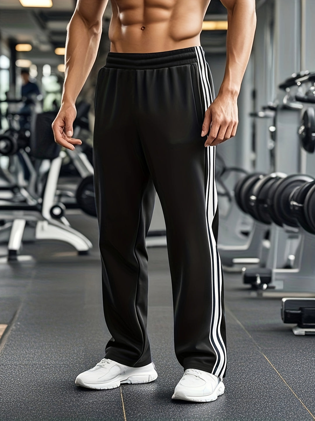 Men's Sports Pants | Breathable & Lightweight | Drawstring for Training, Running & Outdoor Sports