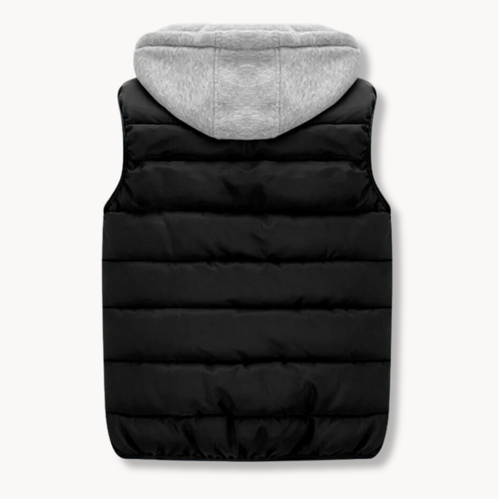 Cozy Hooded Quilted Vest for Men with Ultimate Comfort and Warmth | Tim