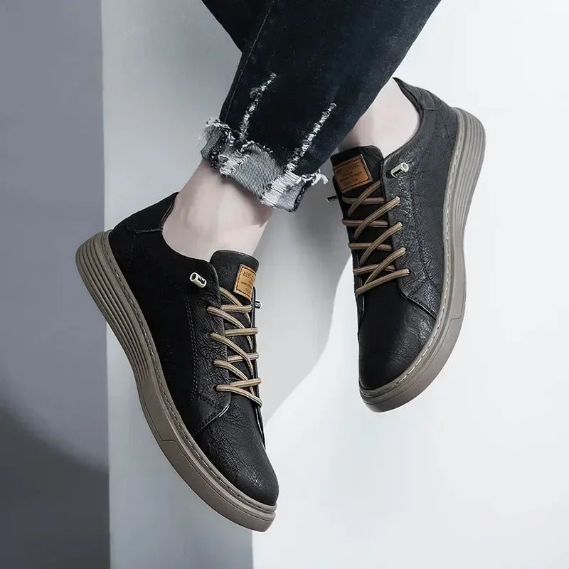 James Classic Leather Oxford Sneakers Stylish Comfort For Every Day | James