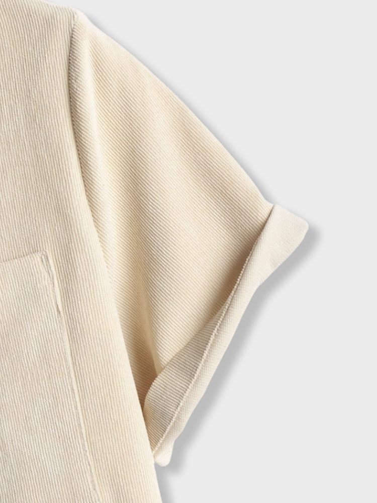 Breathable summer corduroy set for effortless style and timeless comfort | Pieter