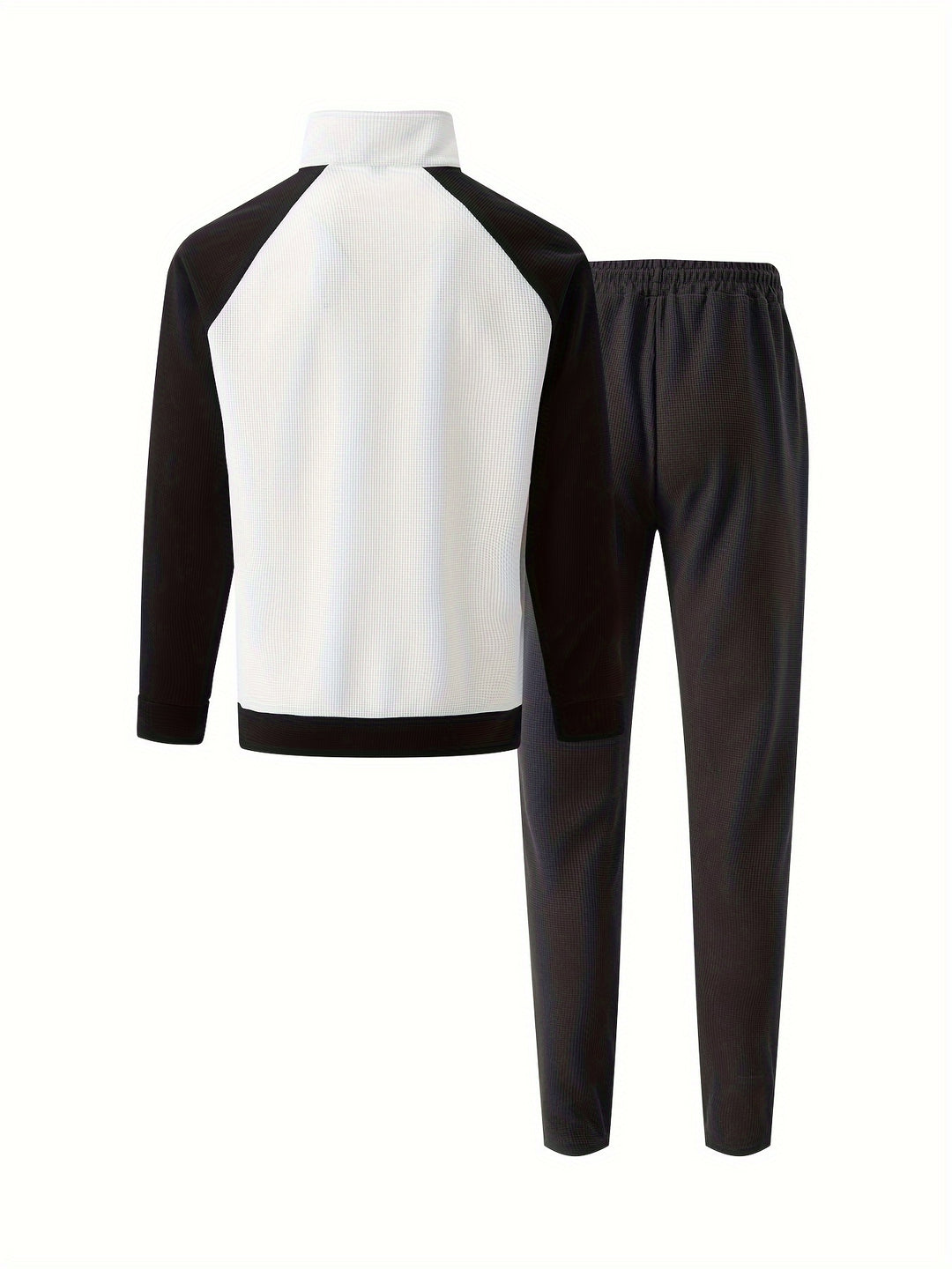 Men's Tracksuit | Sporty & Comfortable | Color Block | Spring & Autumn