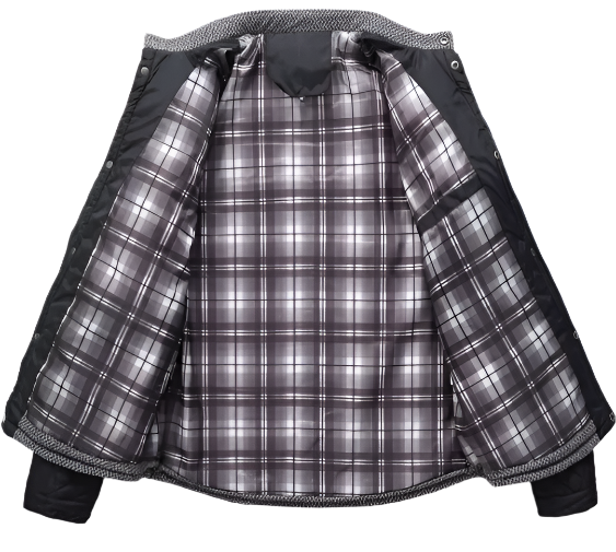 Cosy men's jacket with insulated lining for superior warmth and effortless style | Finn