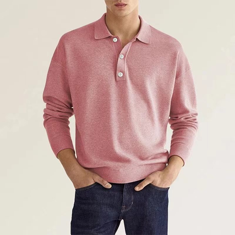 Men's Polo Sweater | Timeless & Casual | Soft Fabric Blend | Comfortable fit