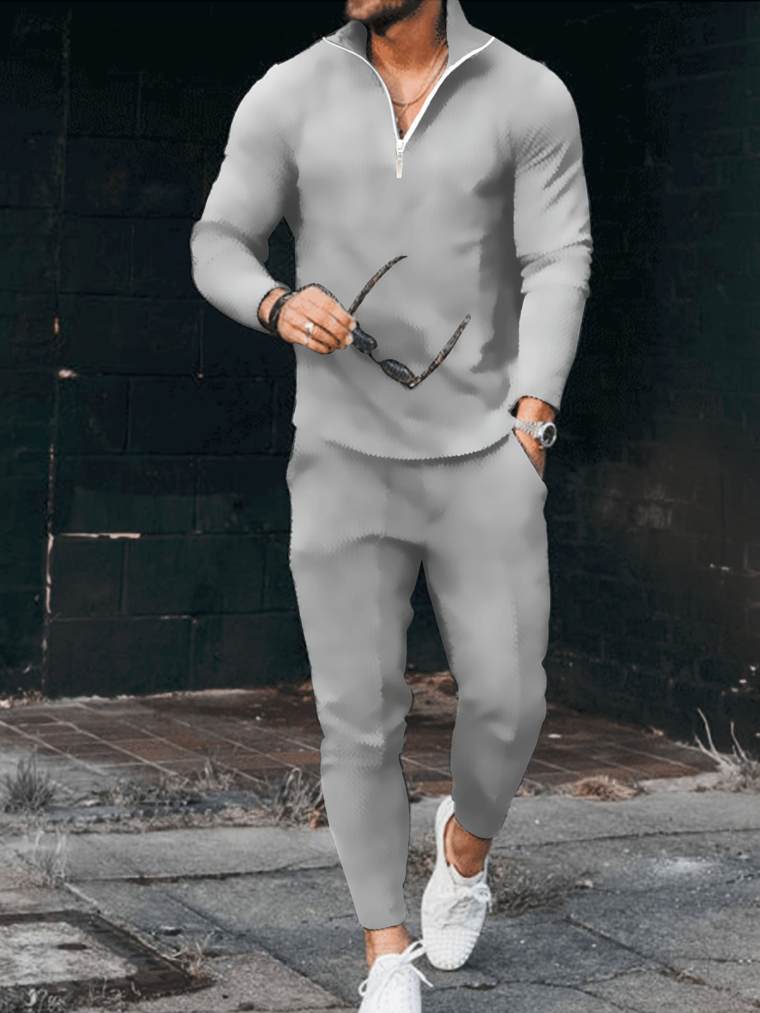 Men's Tracksuit | 2-Piece | Sweatshirt & Joggers | Sporty & Comfortable