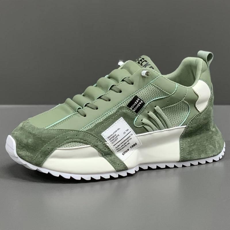 Men's Platform Shoes | Comfortable & Trendy | For Hiking & Jogging | All-Season Lacing Shoe