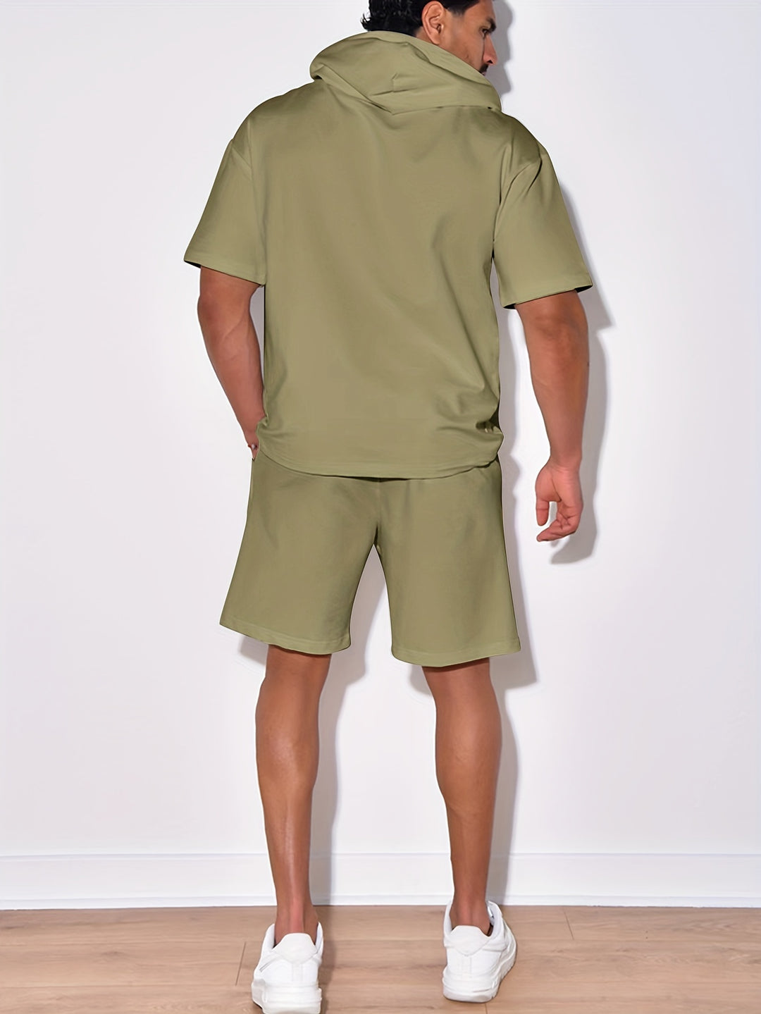 Sweatshirt & Shorts Set | Casual & Stylish | Modern Design | Men's