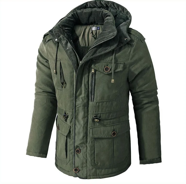 Durable men's jacket with cosy inner lining for ultimate warmth and modern style | Rayan