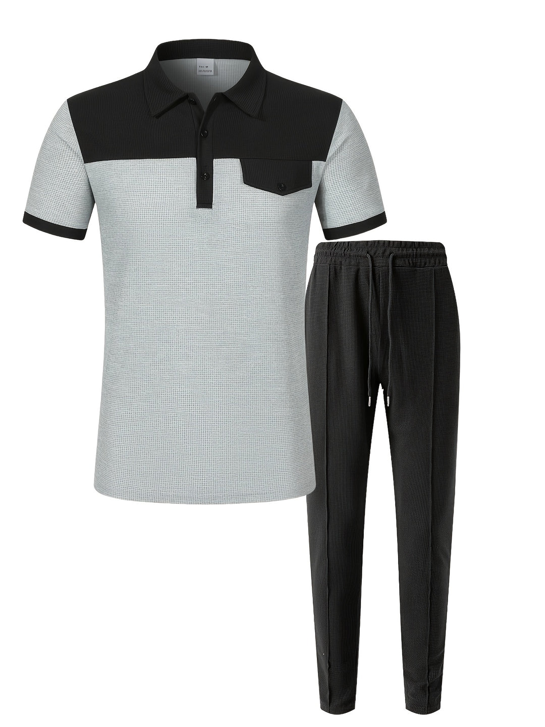 Polo Shirt & Trousers | Breathable & Versatile | Stylish and Casual Set