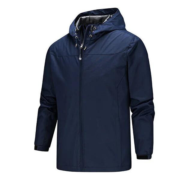 Casual weatherproof men's hooded jacket | Martijn
