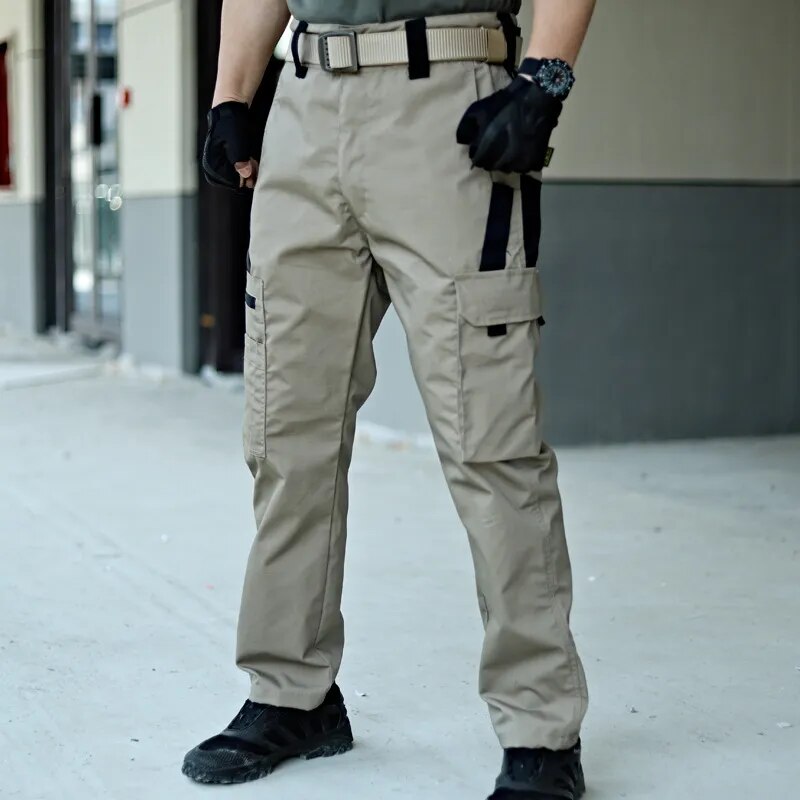 Men's Tactical Work Trousers | Waterproof & Durable | Outdoor Cargo Trousers