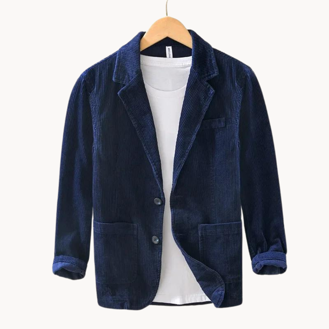 Elegant corduroy jacket with stylish buttons for timeless look and classic design | Tygo