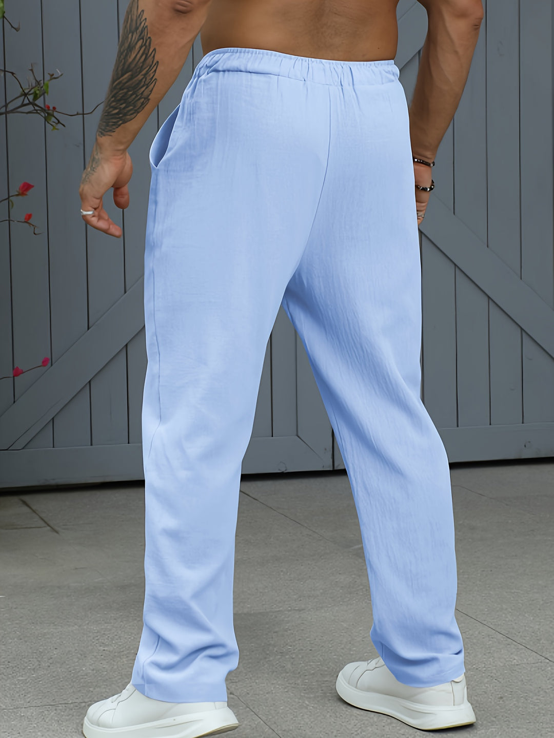 Men's sweatpants | Lightweight Linen-Cotton | Breathable & Comfortable