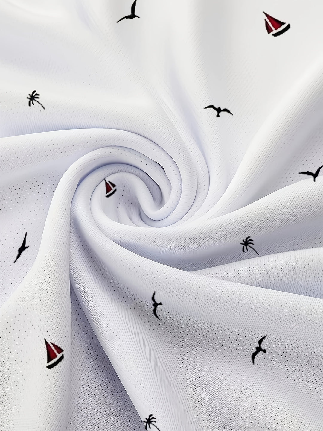 Men's Golf Polo | 3D Print | Sporty & Breathable | Lightweight