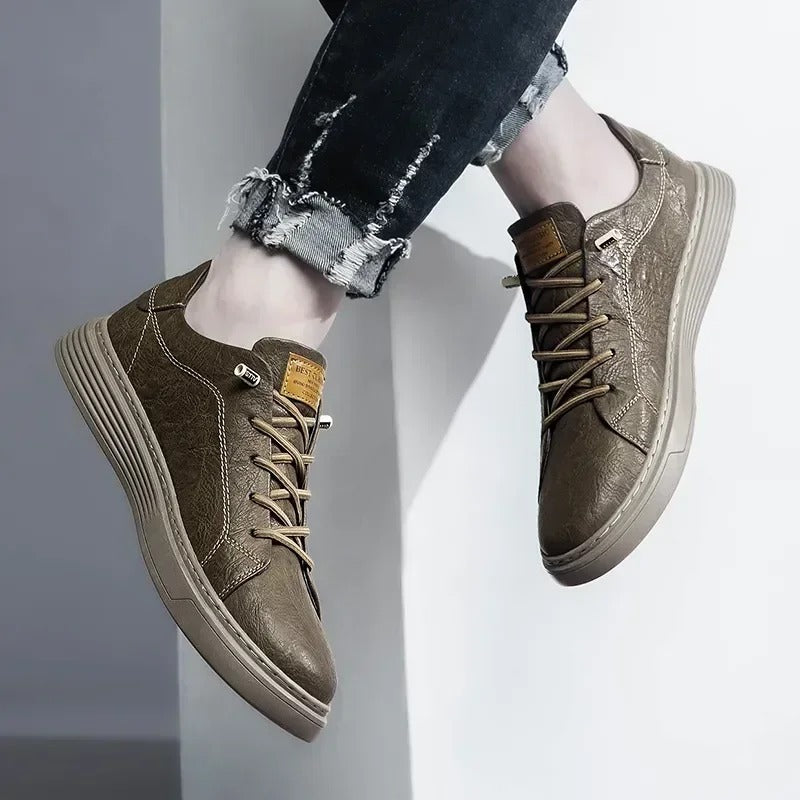 James Classic Leather Oxford Sneakers Stylish Comfort For Every Day | James