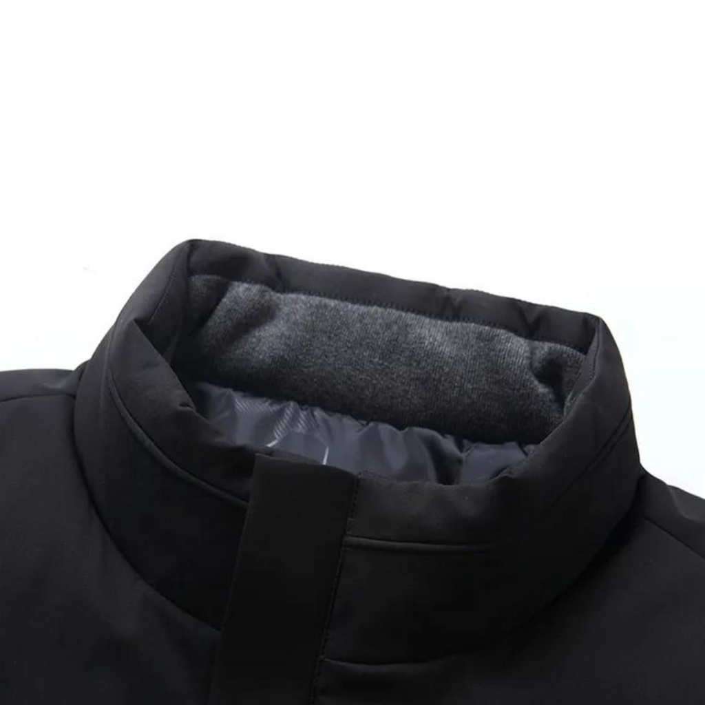 Cosy windproof quilted winter coat for ultimate warmth and exceptional comfort | Stijn