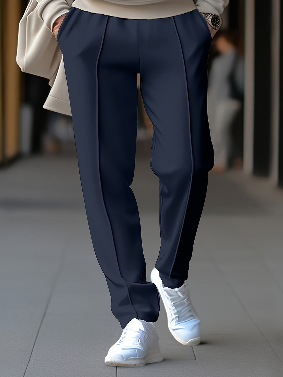 Men's Sports Pants | Lightweight & Breathable | Drawstring | Slim Fit
