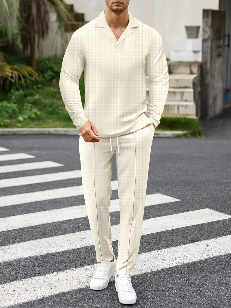 Men's set | Modern & Stylish | Casual & Solid Colour | Unique Design