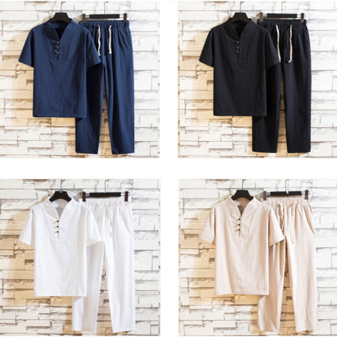 Premium summer set for men with effortless elegance and fresh vibes | Michiel