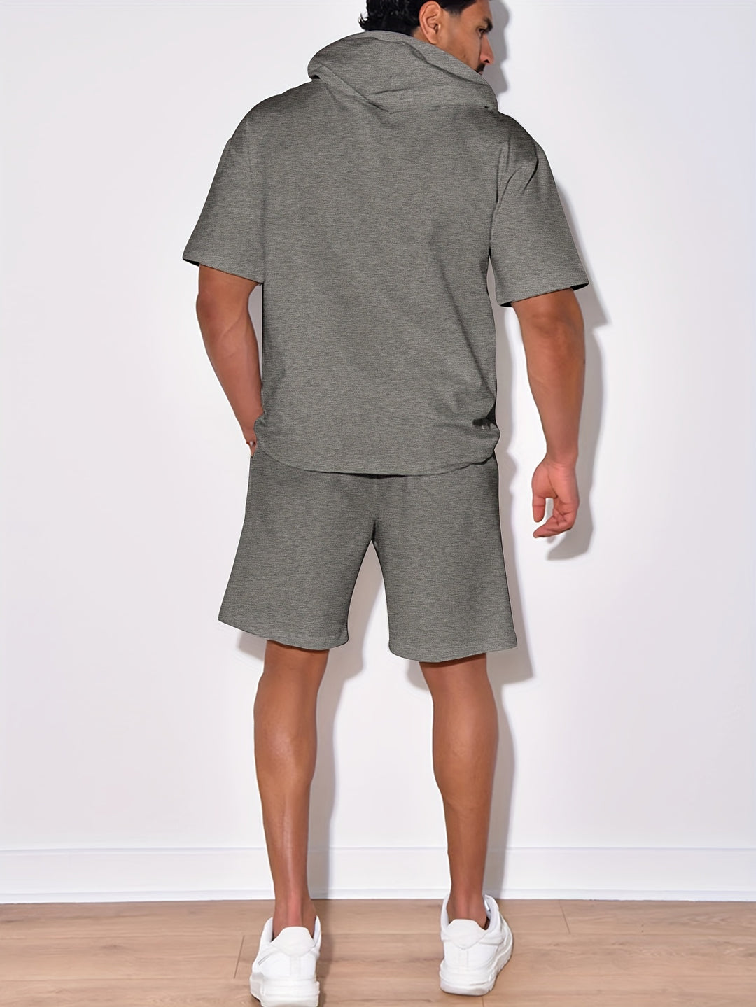 Sweatshirt & Shorts Set | Casual & Stylish | Modern Design | Men's