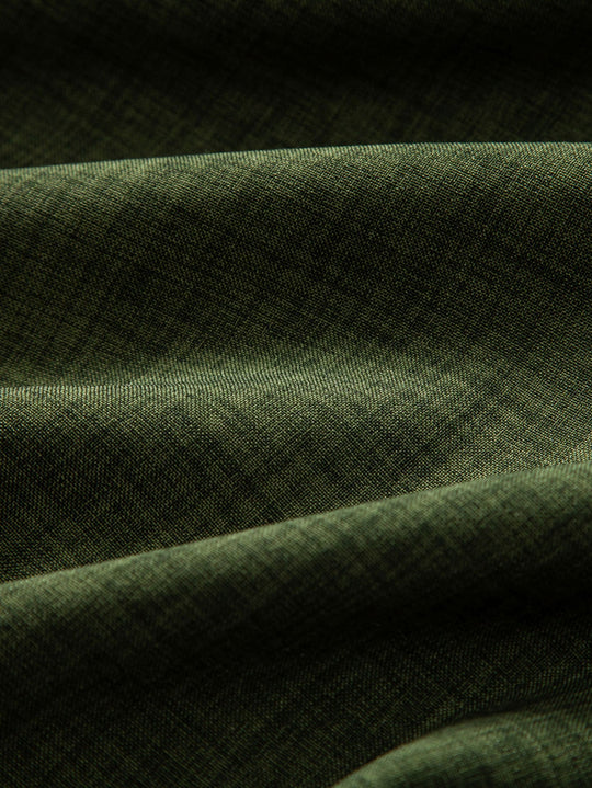 Men's Set | Short-Sleeve Shirt & Straight Trousers | Breathable & Casual | Lightweight