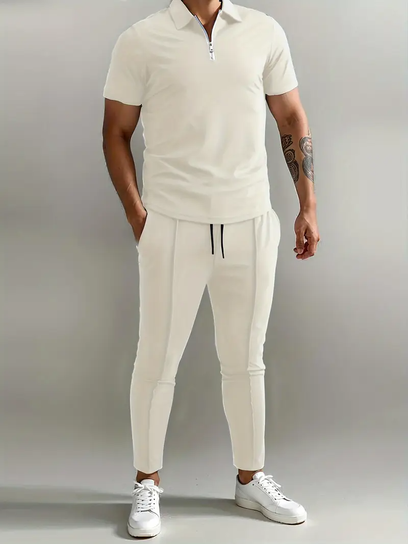 Men's set | Sporty & Elegant | Slim Fit & Breathable | Casual Comfort