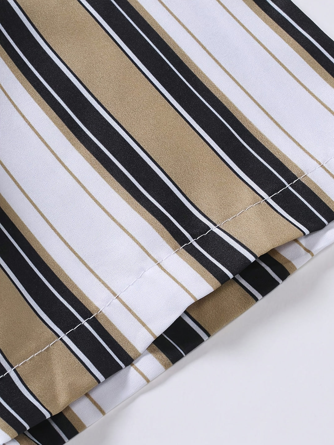 Men's Set | Geometric Pattern | Loose Fit & Light Stretch | 100% Polyester