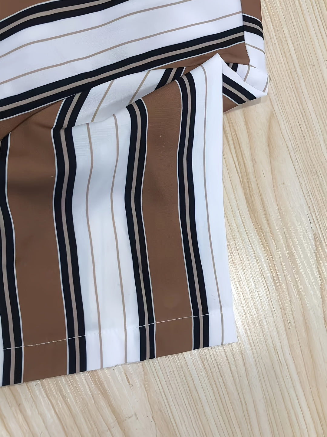 Men's Set | Geometric Pattern | Loose Fit & Light Stretch | 100% Polyester