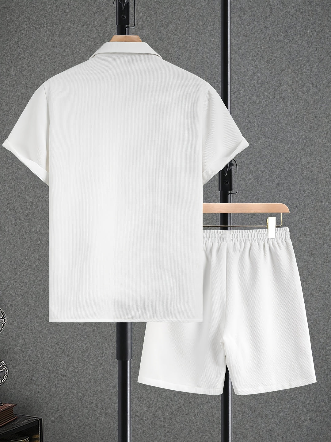 Men's Summer Set | Reverse Shirt & Shorts | Casual & Comfortable