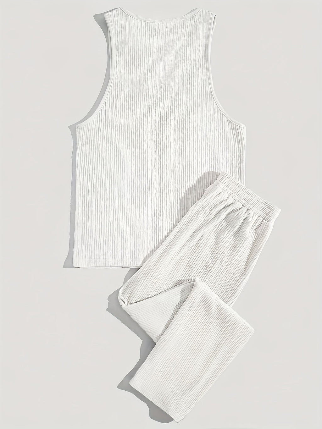 Men's Set | Comfortable Tank Top & Trousers | Casual Summer Fashion