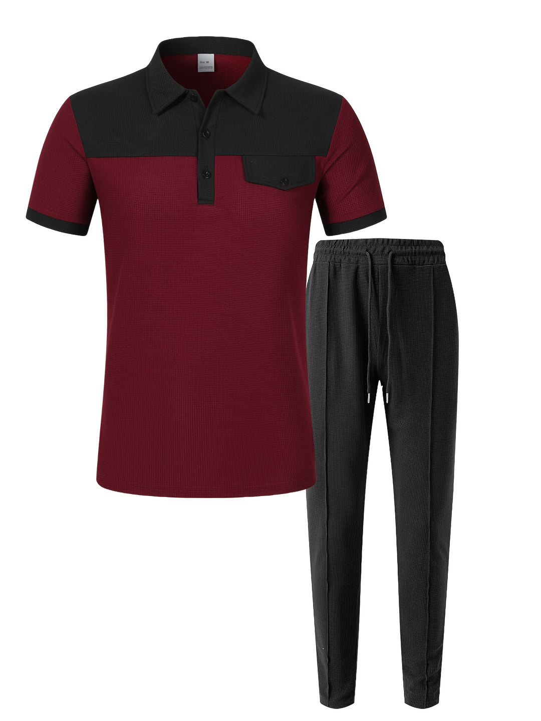 Polo Shirt & Trousers | Breathable & Versatile | Stylish and Casual Set